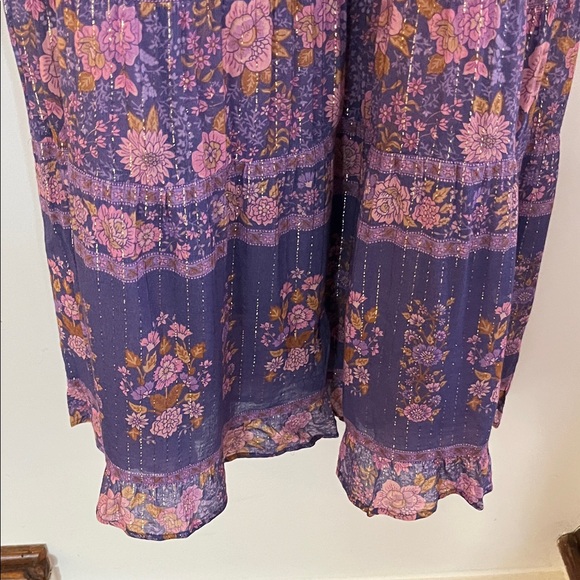 💜✨ Spell & The Gypsy Collective Floral Purple Dress– Size Small ✨💜 - Picture 7 of 11